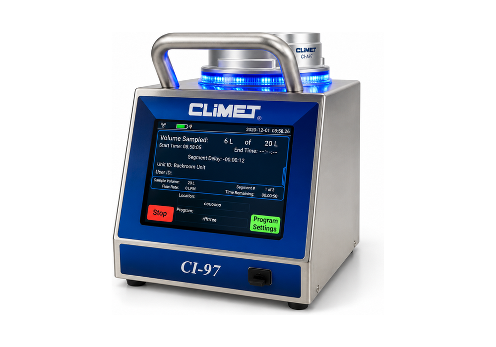 CLiMET microbial air sampler